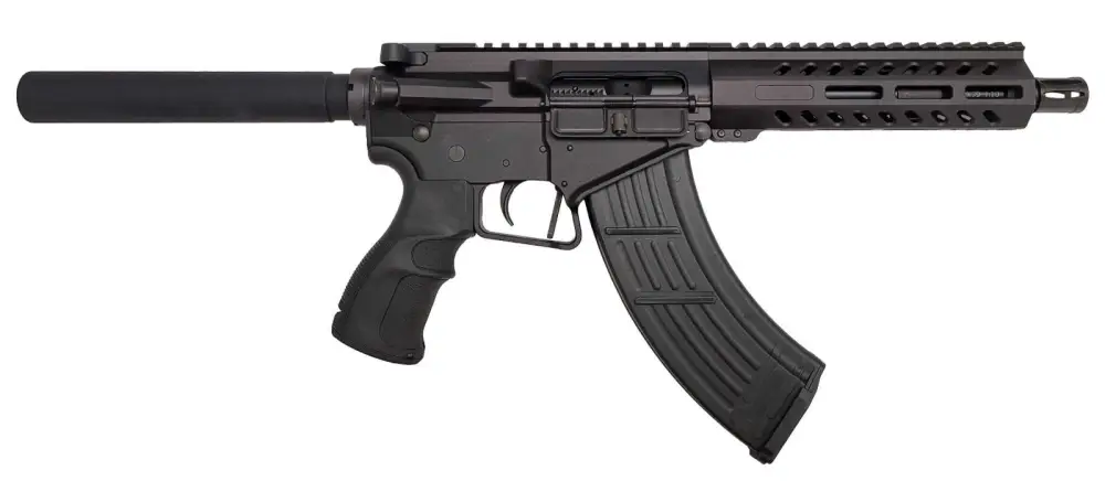 SILVER SHADOW GILBOA M43 PISTOL HGA 7.62X39MM 7.5IN BBL BLACK 1-30RD MAG 1:10RH TWIST - Gilboa/Silver Shadow