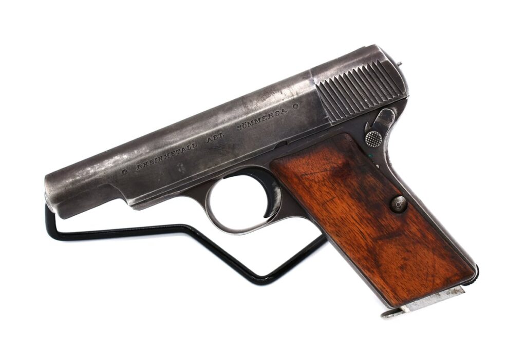 **USED** Rheinmetall Dreyse Model 1920 32ACP (7.65mm) 3 5/8" bbl, Post WWI era mfg, 3rd Variant, w/holster