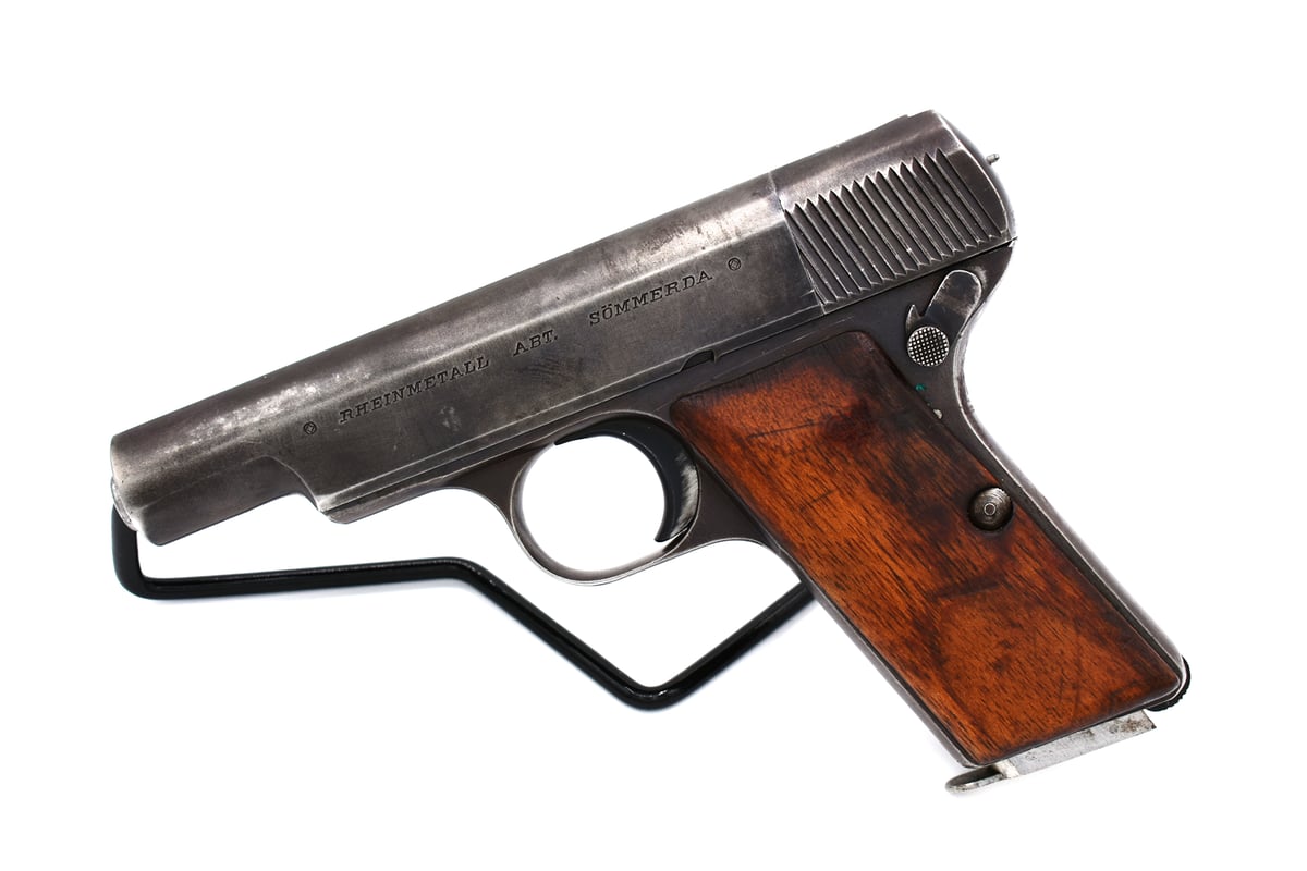 **USED** Rheinmetall Dreyse Model 1920 32ACP (7.65mm) 3 5/8" bbl, Post WWI era mfg, 3rd Variant, w/holster