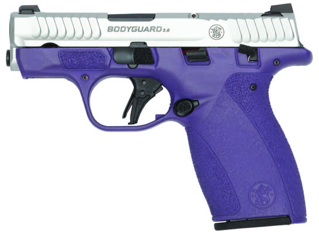 SW BODYGUARD 2.0 380ACP BRIGHT PURPLE CA LEGAL - Smith & Wesson